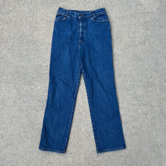 Vintage 80s Levi's Ladies 845 Straight Leg Jeans Size 16 - Picture 3 of 8